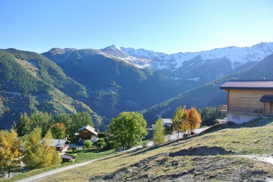 La Tzoum'Hostel La Tzoumaz Exteriör bild