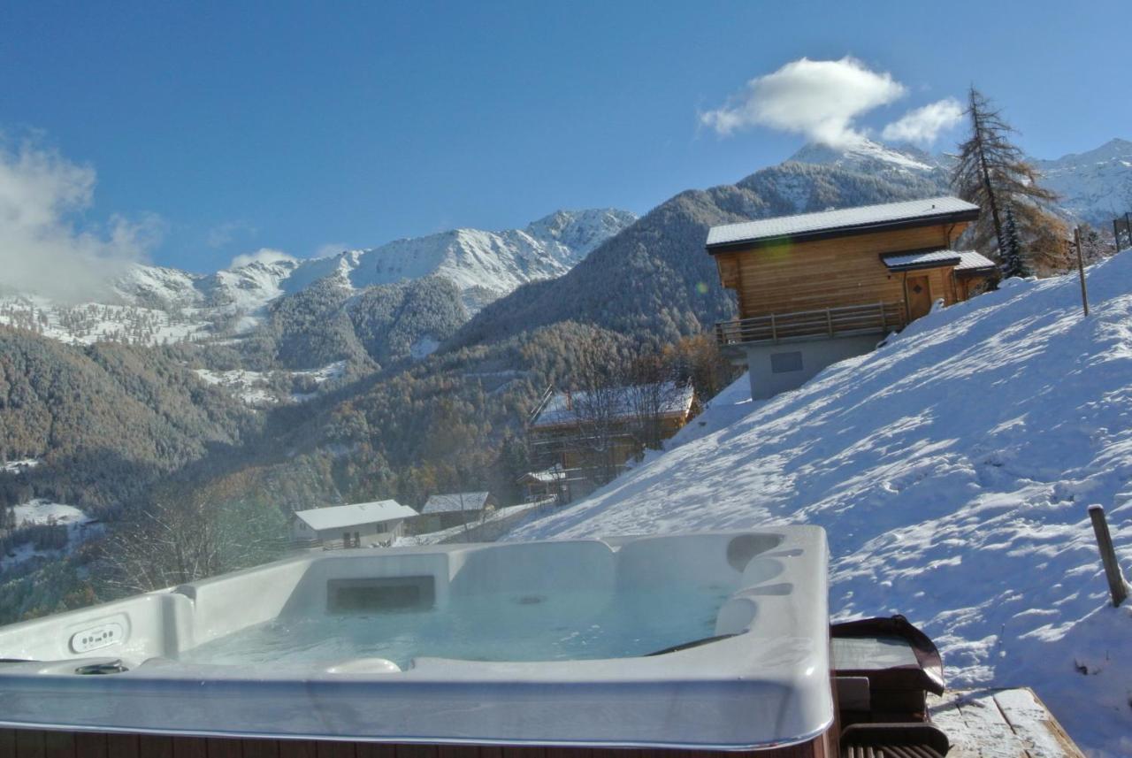 La Tzoum'Hostel La Tzoumaz Exteriör bild