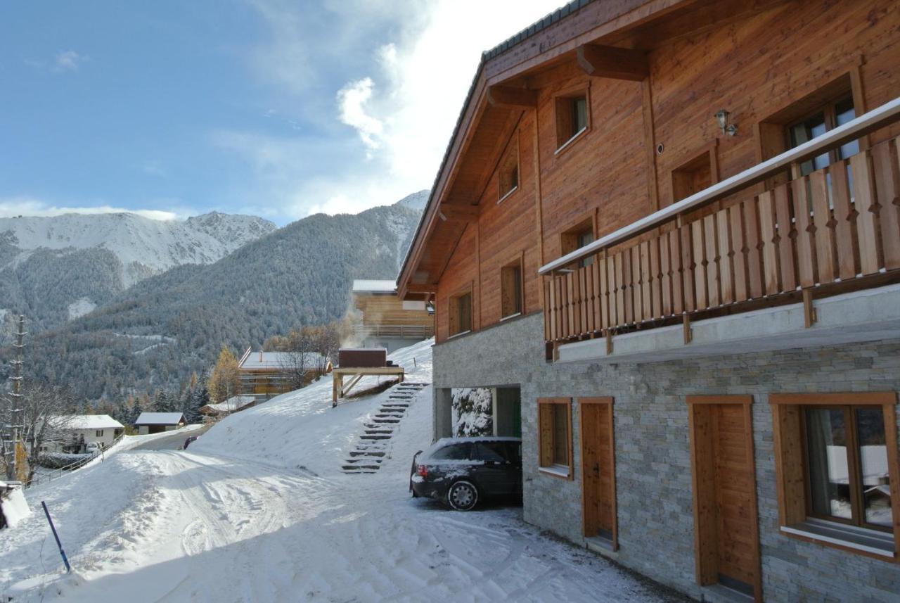 La Tzoum'Hostel La Tzoumaz Exteriör bild