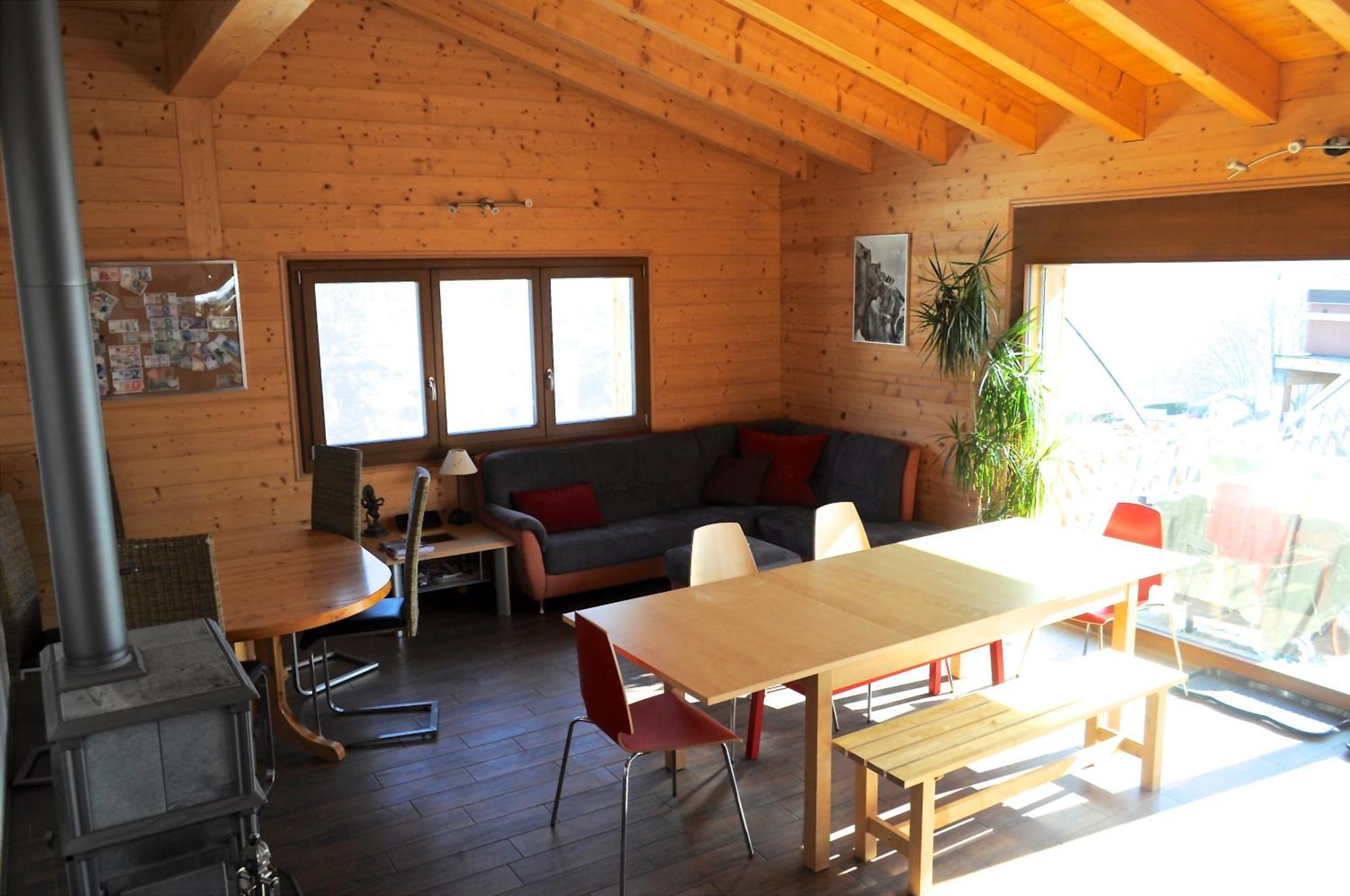 La Tzoum'Hostel La Tzoumaz Exteriör bild