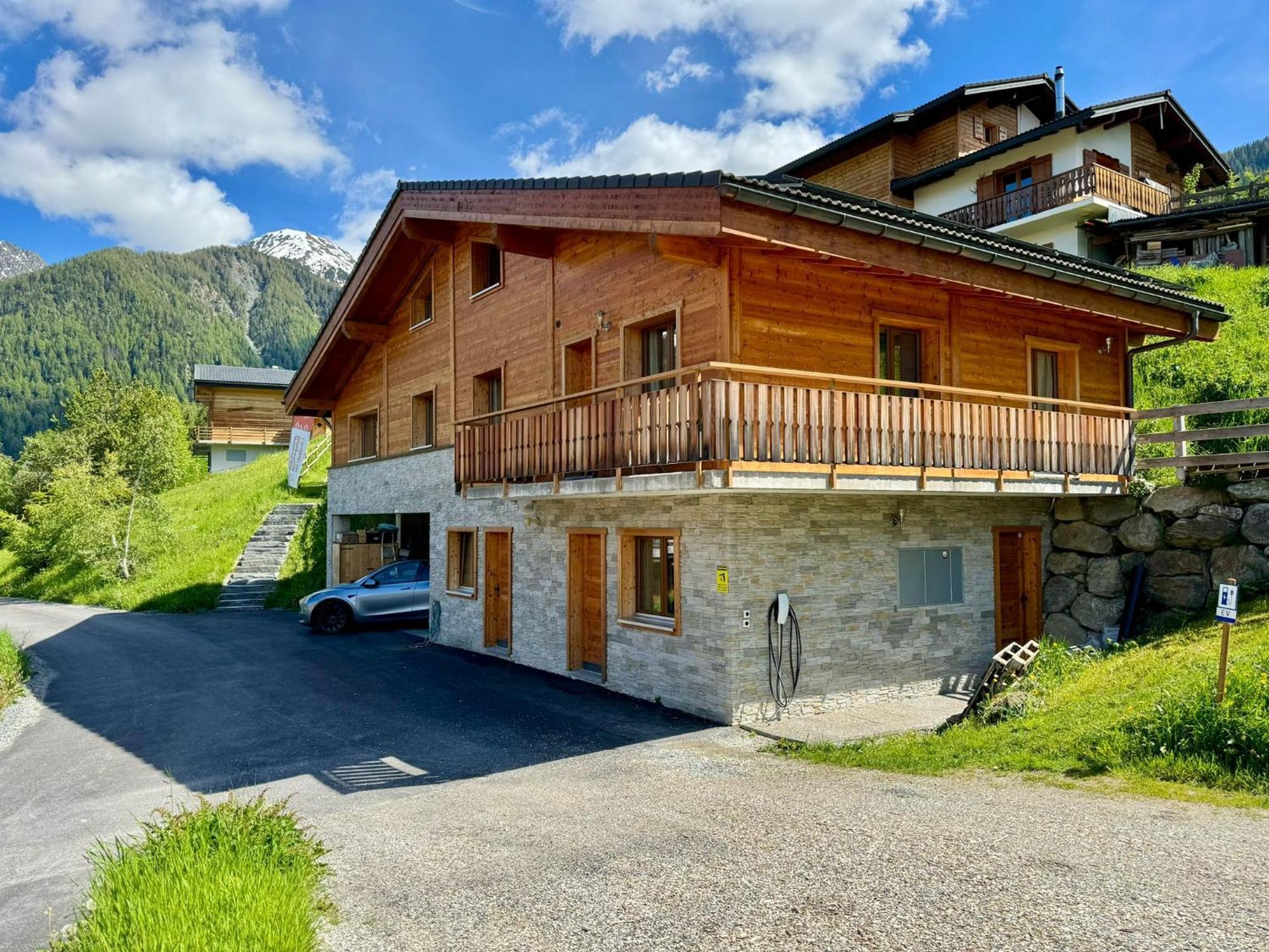 La Tzoum'Hostel La Tzoumaz Exteriör bild
